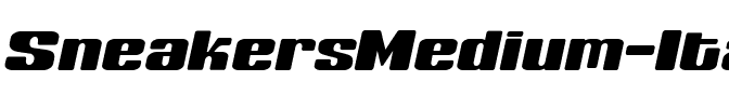 SneakersMedium Medium Italic.ttf