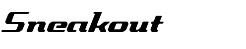 Sneakout Regular.ttf