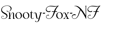 Snooty Fox NF Regular.ttf