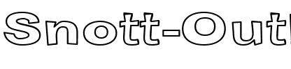 Snott Outline.ttf