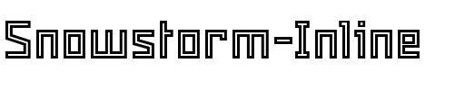 Snowstorm Inline Regular.otf