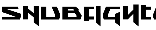 Snubfighter Bold Bold.ttf