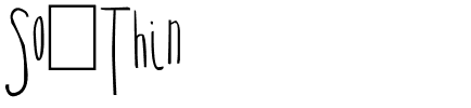 So Thin Regular.ttf