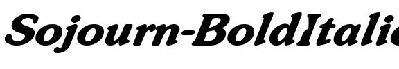 Sojourn BoldItalic.ttf