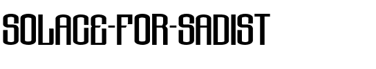 Solace for Sadist Regular.ttf
