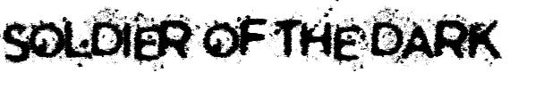 Soldier of the Dark Regular.ttf