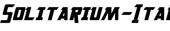 Solitarium Italic.ttf