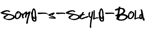 Some’s Style Bold.ttf