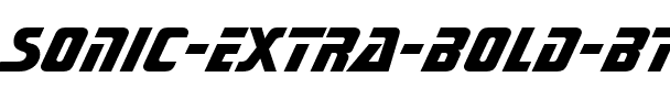 Sonic XBd BT Extra Bold.ttf
