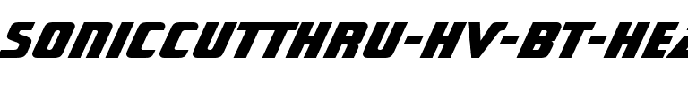 SonicCutThru Hv BT Heavy.ttf
