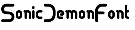 SonicDemonFont Regular.ttf