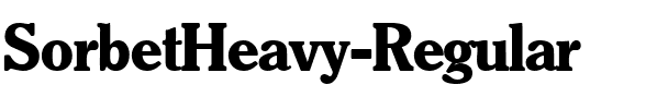 SorbetHeavy Regular.ttf