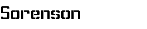 Sorenson Regular.otf