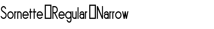 Sornette Regular Narrow.ttf