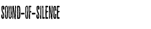 Sound of silence Normal.ttf