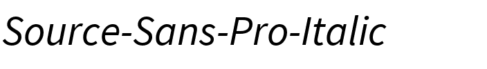 Source Sans Pro Italic.ttf