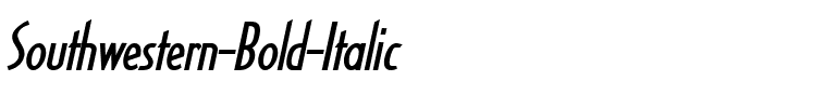 Southwestern Bold Italic.ttf