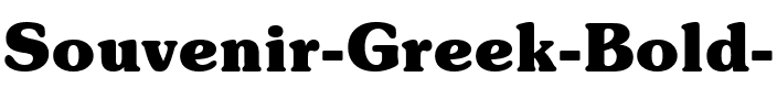 SouvenirGreek Bd BT Bold.ttf