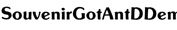 SouvenirGotAntDDem Regular.ttf