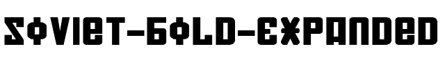 Soviet Bold Expanded Bold Expanded.ttf