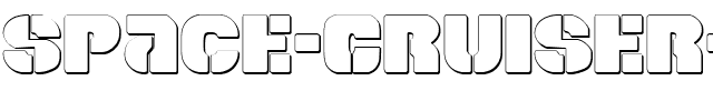 Space Cruiser Shadow Shadow.ttf