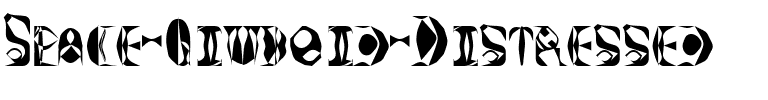 Space Gimboid Distressed Regular.ttf