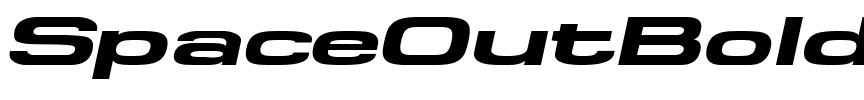 SpaceOutBoldExtended Italic.ttf