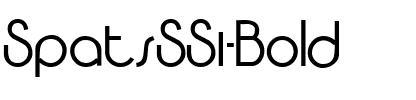 SpatsSSi Bold.ttf
