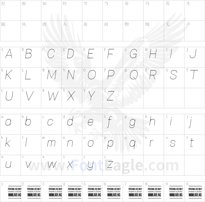 Specify-PERSONAL-Normal-Thin-Italic