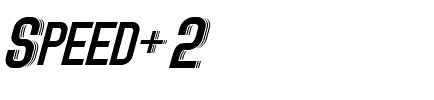 Speed+2 Regular.ttf