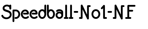 Speedball No1 NF Regular.ttf