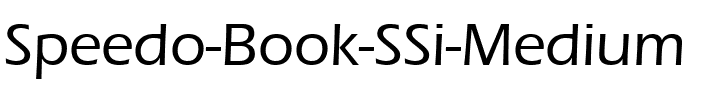 Speedo Book SSi Medium.ttf