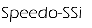 Speedo SSi Regular.ttf