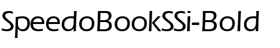 SpeedoBookSSi Bold.ttf