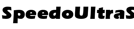 SpeedoUltraSSi Regular.ttf