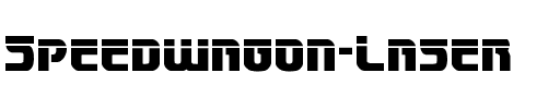 Speedwagon Laser Regular.ttf