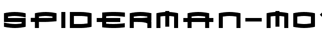 Spiderman Movie Bold Bold.ttf