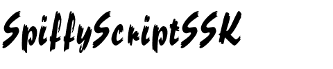 SpiffyScriptSSK Regular.ttf