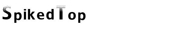 SpikedTop Regular.ttf