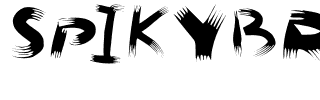 SpikyBrush Regular.ttf