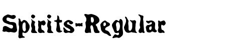 Spirits Regular.ttf
