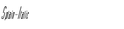 Splain Italic.ttf