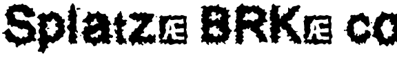 Splatz (BRK) Regular.ttf