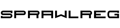Sprawl Regular.ttf