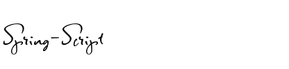 Spring Script Regular.ttf