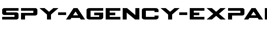 Spy Agency Expanded Expanded.ttf
