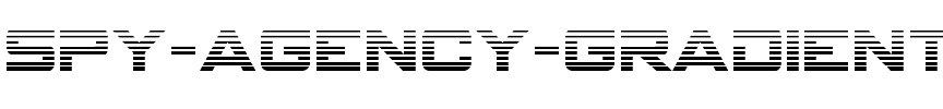 Spy Agency Gradient Regular.ttf