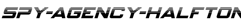 Spy Agency Halftone Italic Italic.ttf