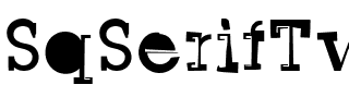 SqSerifTwo SqSerifTwo.ttf