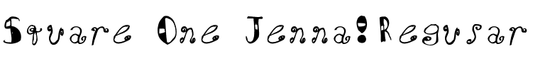 Square One Jenna! Regular.ttf